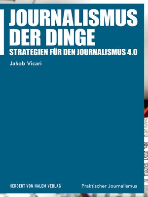 cover image of Journalismus der Dinge